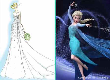 Disney Is Releasing a 'Frozen' Wedding Dress